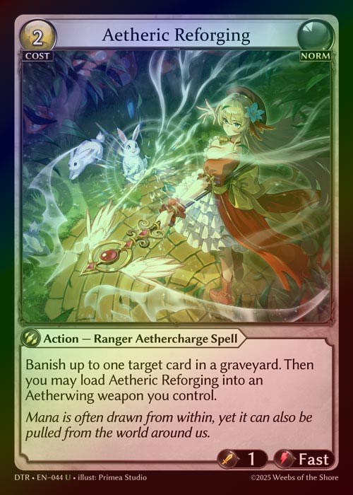 【FOIL】[Norm] Aetheric Reforging [DTR044-U]