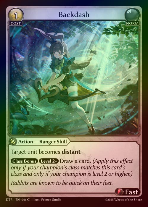 【FOIL】[Norm] Backdash [DTR046-C]