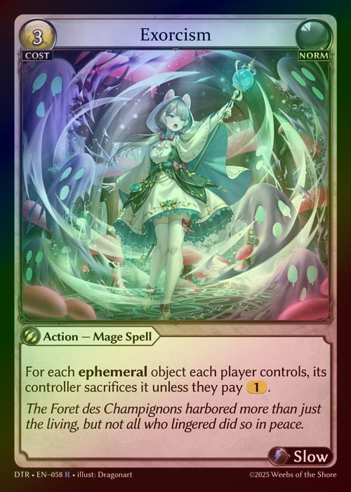 【FOIL】[Norm] Exorcism [DTR058-R]