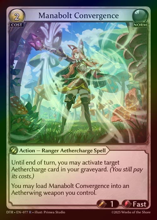 【FOIL】[Norm] Manabolt Convergence [DTR077-R]