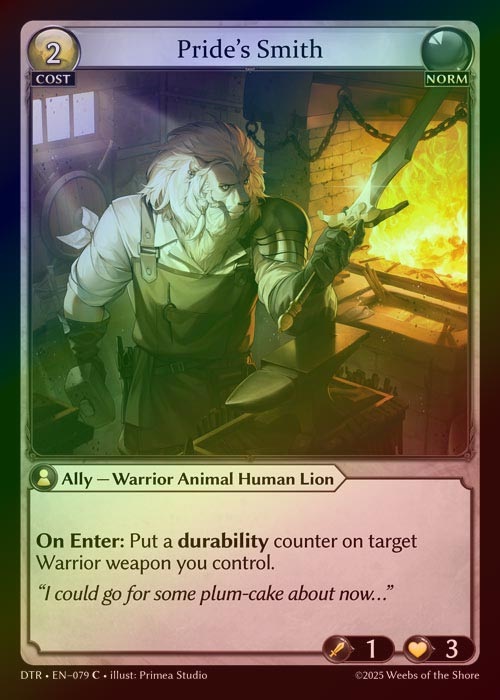 【FOIL】[Norm] Pride's Smith [DTR079-C]