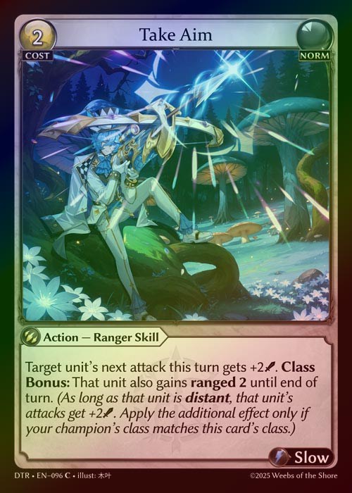 【FOIL】[Norm] Take Aim [DTR096-C]