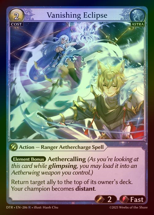 【FOIL】[Astra] Vanishing Eclipse [DTR206-R]