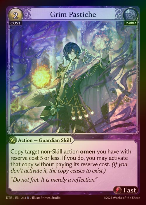 【FOIL】[Umbra] Grim Pastiche [DTR213-R]