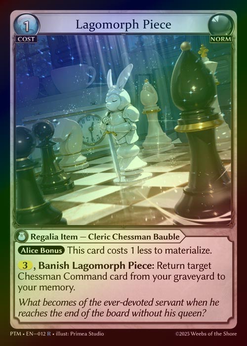 【FOIL】[Norm] Lagomorph Piece [PTM012-R]