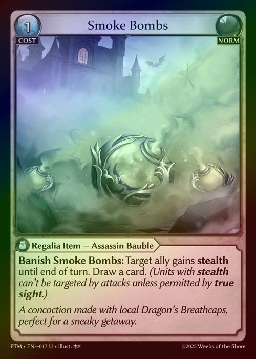 【FOIL】[Norm] Smoke Bombs [PTM017-U]
