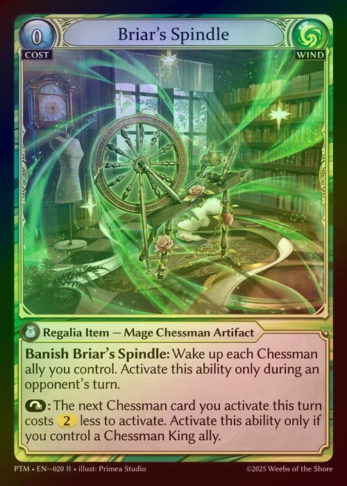 【FOIL】[Wind] Briar's Spindle [PTM020-R]