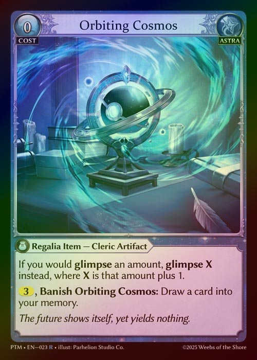 【FOIL】[Astra] Orbiting Cosmos [PTM023-R]
