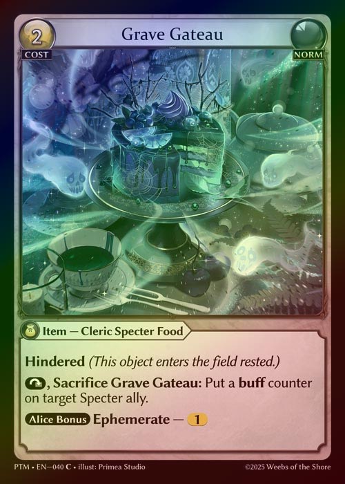 【FOIL】[Norm] Grave Gateau [PTM040-C]