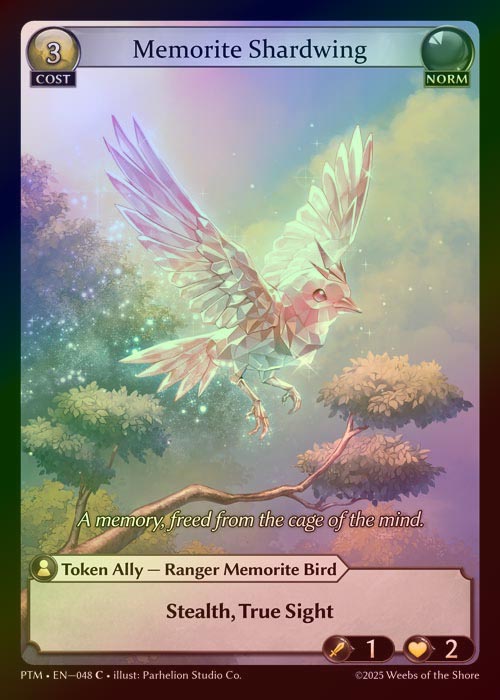 【FOIL】[Norm] Memorite Shardwing [PTM048-C]