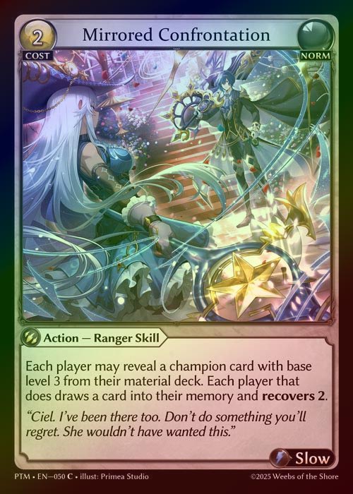 【FOIL】[Norm] Mirrored Confrontation [PTM050-C]