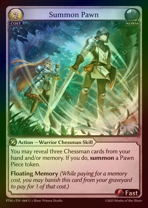 【FOIL】[Norm] Summon Pawn [PTM068-U]
