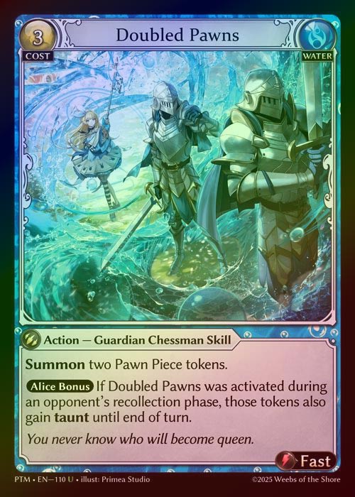 【FOIL】[Water] Doubled Pawns [PTM110-U]