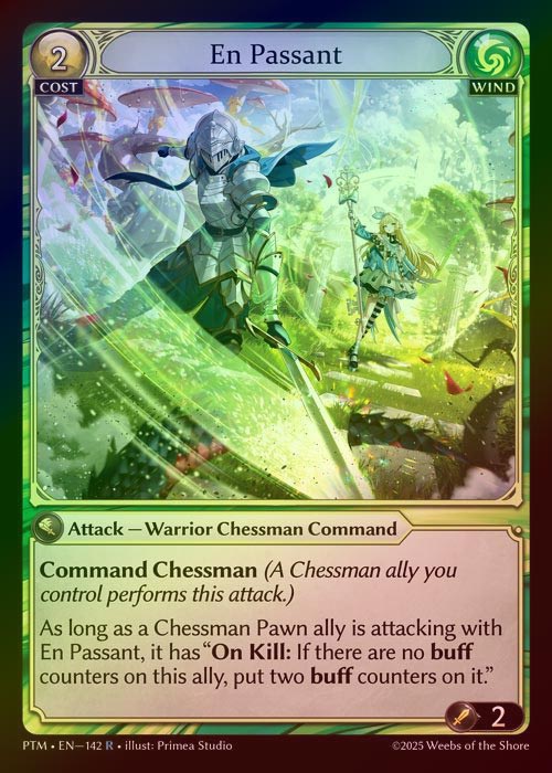 【FOIL】[Wind] En Passant [PTM142-R]