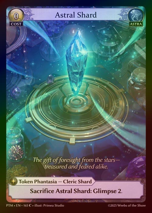 【FOIL】[Astra] Astral Shard [PTM165-C]