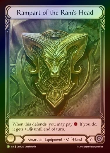 【RF】[Guardian] Rampart of the Ram's Head [GEM079-P]