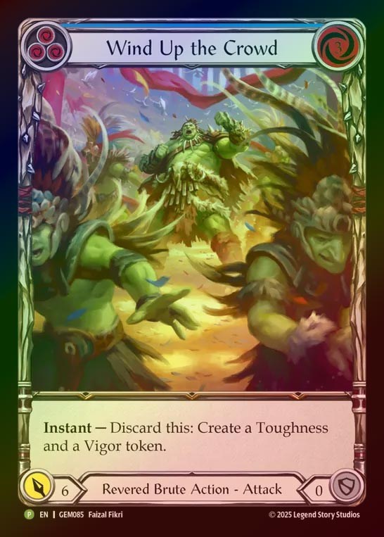 【RF】[Revered Brute] Wind Up the Crowd [GEM085-P]