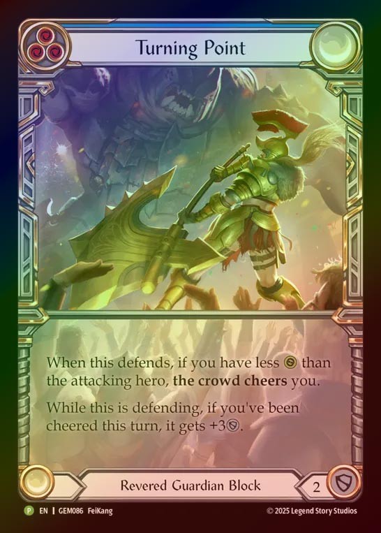 【RF】[Revered Guardian] Turning Point [GEM086-P]
