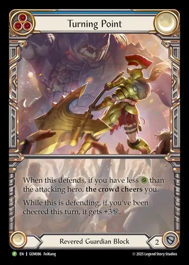 [Revered Guardian] Turning Point [GEM086-P]