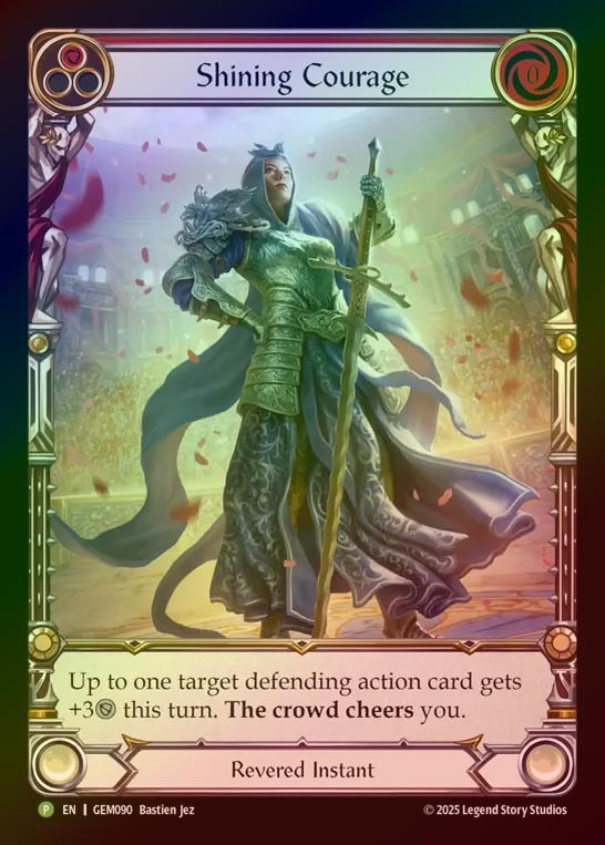 【RF】[Revered] Shining Courage(red)  [GEM090-P]