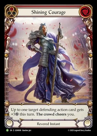 [Revered] Shining Courage(red)  [GEM090-P]