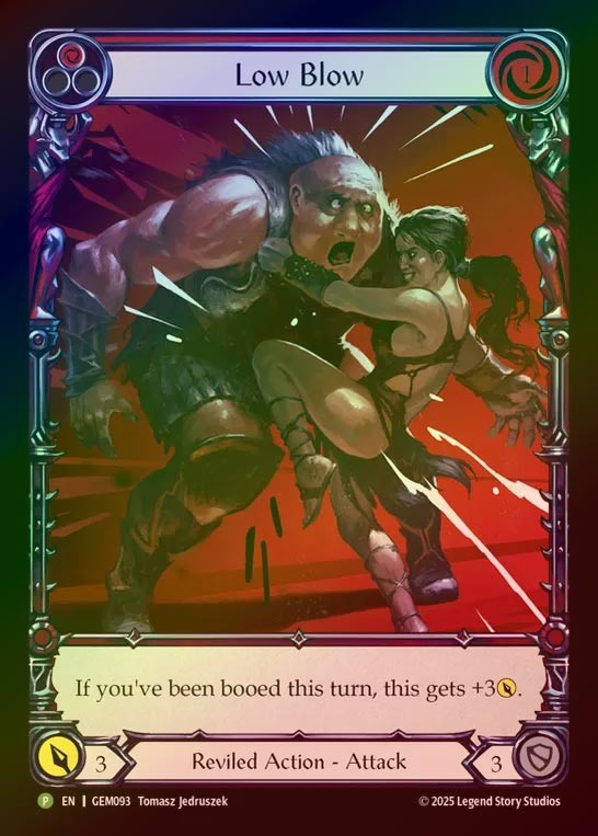 【RF】[Reviled] Low Blow(red)  [GEM093-P]