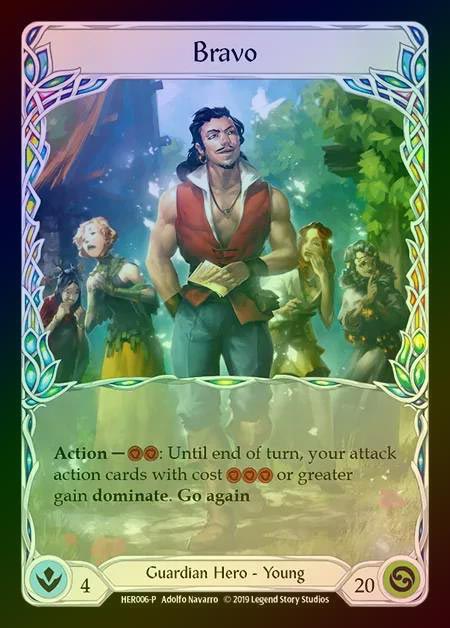 【RF】[Guardian] Bravo [HER006] (Promo) Rainbow Foil