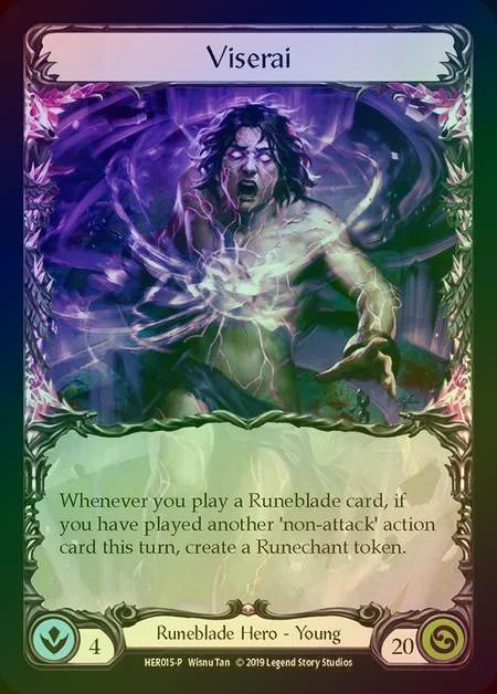 【RF】[Runeblade] Viserai [HER015] (Promo) Rainbow Foil