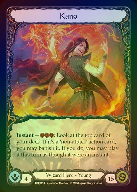 【RF】[Wizard] Kano [HER016] (Promo) Rainbow Foil