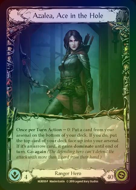 【RF】[Ranger] Azalea, Ace in the Hole [HER018] (Promo) Rainbow Foil