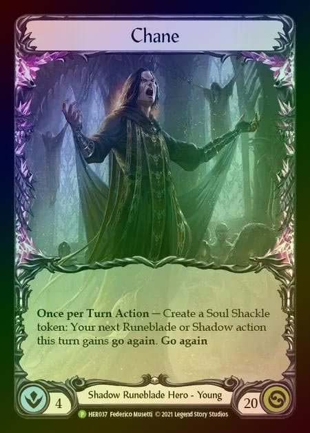 【CF】[Shadow Runeblade] Chane [HER037] (Promo) Cold Foill