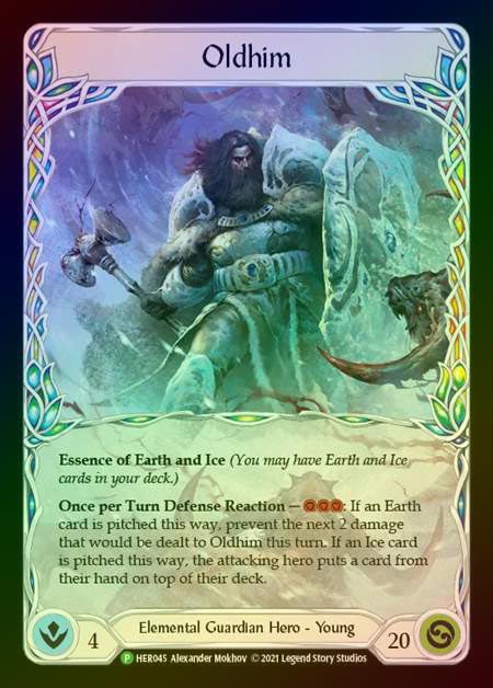【CF】[Elemental Guardian] Oldhim [HER045] (Promo) Cold Foill
