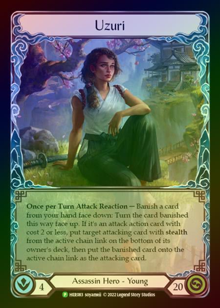 【RF】[Assassin] Uzuri [HER083] (Promo) Rainbow Foil