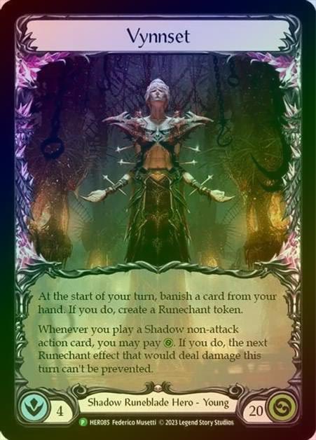 【CF】[Shadow Runeblade] Vynnset [HER085] (Promo) Cold Foil