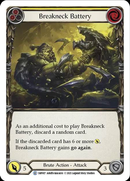 [Brute] Breakneck Battery [1HP017-R] (yellow)