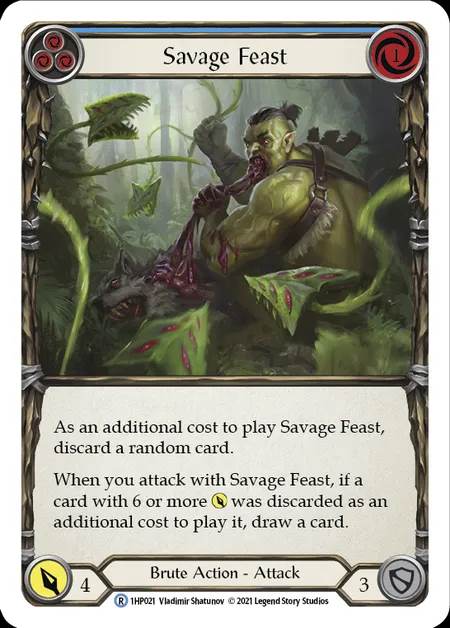[Brute] Savage Feast [1HP021-R] (blue)