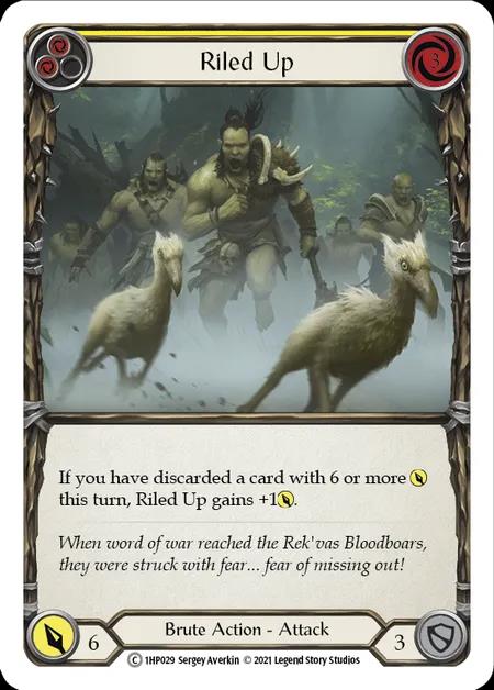 [Brute] Riled Up [1HP029-C] (yellow)