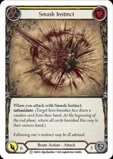 [Brute] Smash Instinct [1HP035-C] (yellow)