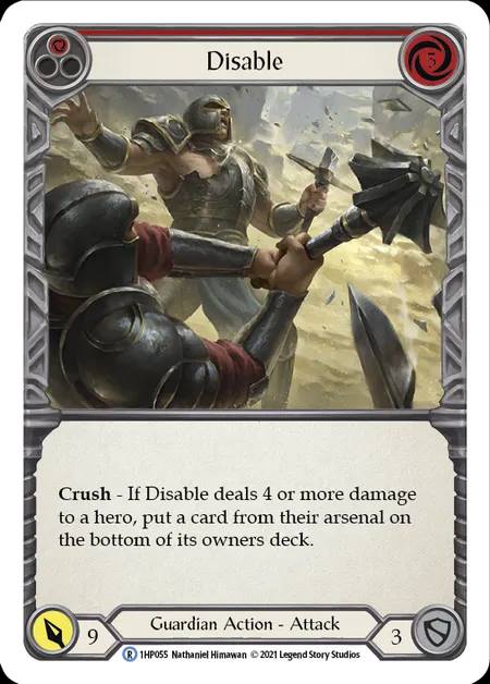 [Guardian] Disable [1HP055-R] (red)