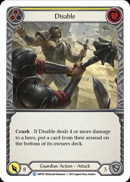 [Guardian] Disable [1HP056-R] (yellow)