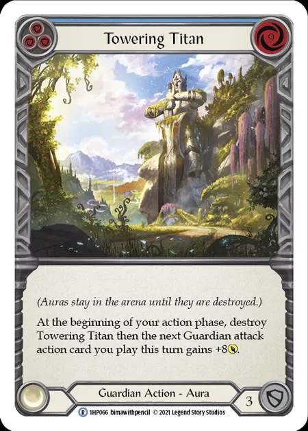 [Guardian] Towering Titan [1HP066-R] (blue)