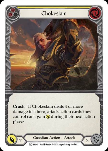 [Guardian] Chokeslam [1HP071-C] (yellow)