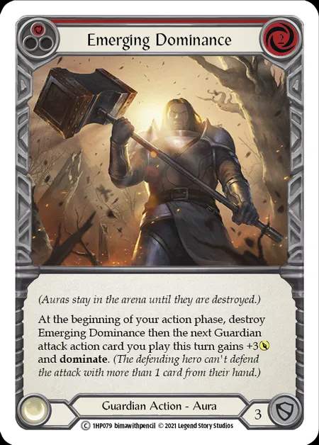 [Guardian] Emerging Dominance [1HP079-C] (red)