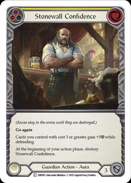 [Guardian] Stonewall Confidence [1HP083-C] (yellow)