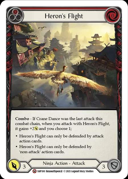 [Ninja] Heron's Flight [1HP100-M]