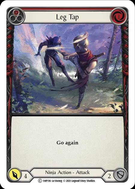 [Ninja] Leg Tap [1HP116-C] (red)