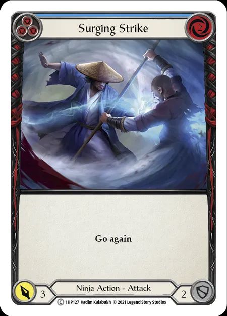 [Ninja] Surging Strike [1HP127-C] (blue)