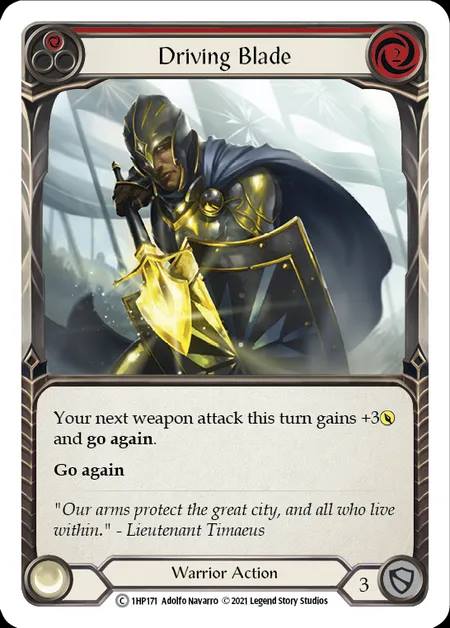 [Warrior] Driving Blade [1HP171-C] (red)