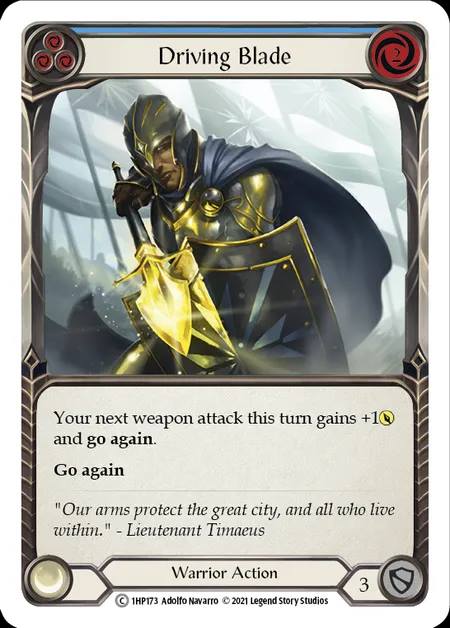 [Warrior] Driving Blade [1HP173-C] (blue)