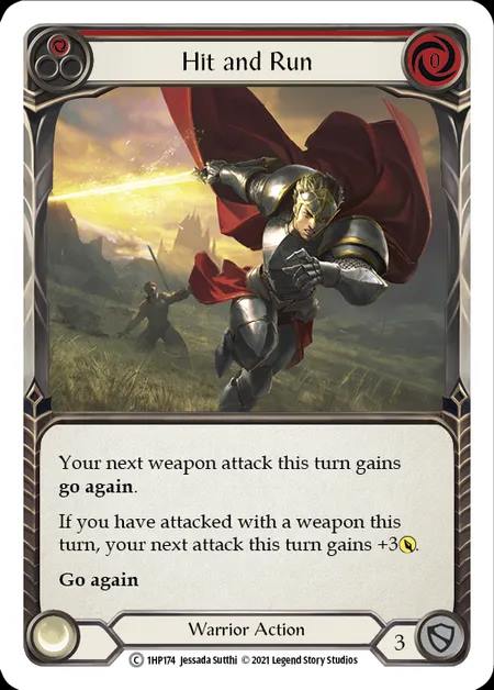 [Warrior] Hit and Run [1HP174-C] (red)
